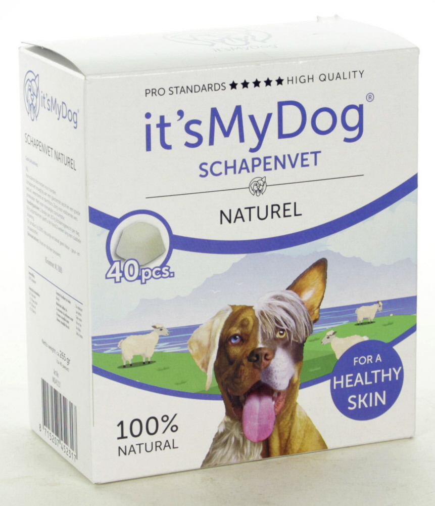 it's My Dog Schapenvet Naturel 40 st.