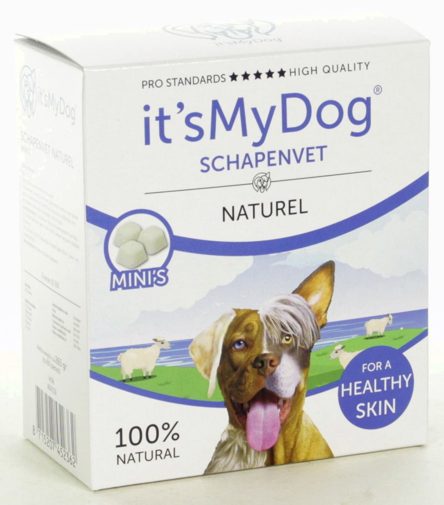 it's My Dog Schapenvet Mini Naturel 80 st.