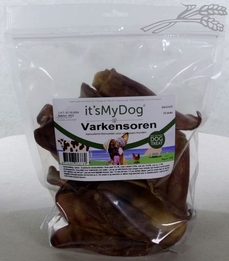 [IMD45378] it's My Dog Varkensoren per zak 10 st.