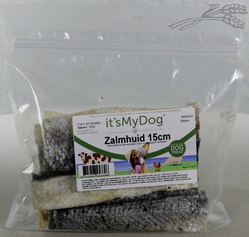 [IMD45379] it's My Dog Zalmhuid 15 cm 50 gr.