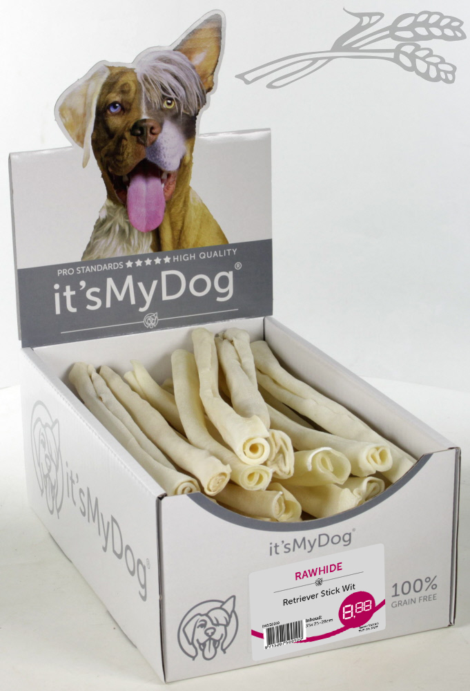 it's My Dog Rawhide Retriever Stick Wit 35 x 1 st.