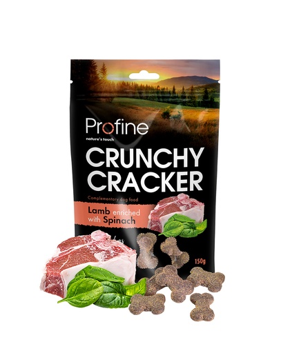 [JP110024] Profine Crunchy Cracker Lamb & Spinach 10 x 150 gr.