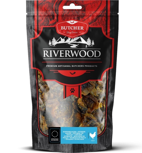 [JP140029] Riverwood Butcher Kippenmaagjes 6 x 150 gr.
