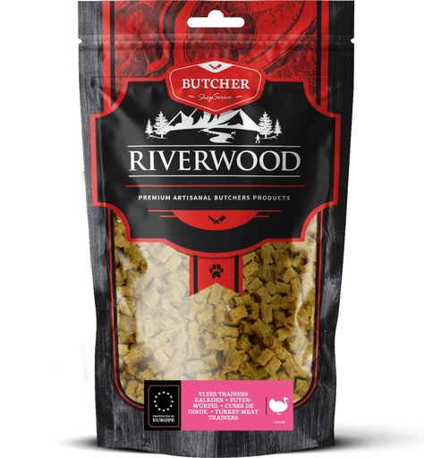 [JP140048] Riverwood Butcher Trainers Kalkoen 6 x 150 gr.