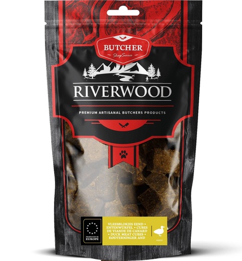 [JP140059] Riverwood Butcher Vleesbrokjes Eend 6 x 150 gr.