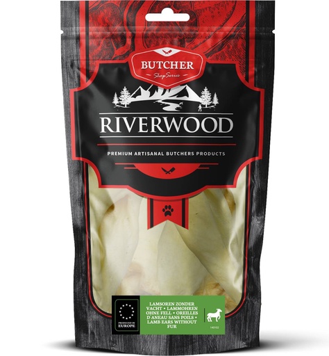 [JP140102] Riverwood Butcher Lamsoren zonder vacht 6 x 100 gr.