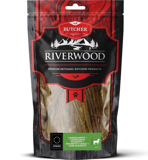 [JP140104] Riverwood Butcher Lamsspaghetti 6 x 100 gr.