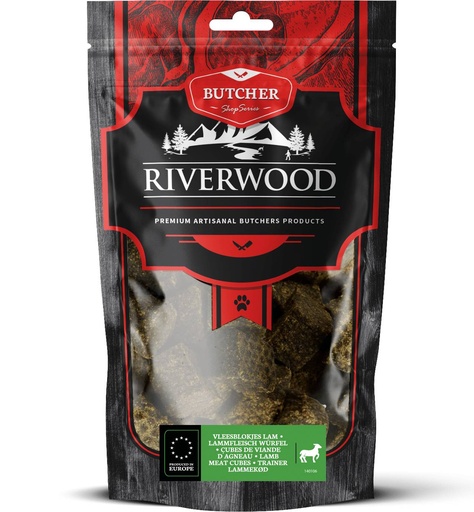 [JP140106] Riverwood Butcher Vleesbrokjes Lam 6 x 150 gr.