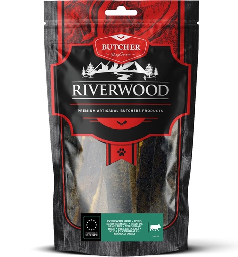 [JP140126] Riverwood Butcher Zwijnenhuid 6 x 200 gr.