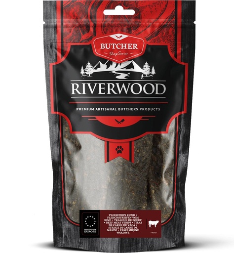[JP140161] Riverwood Butcher Vleesstrips Rund 6 x 150 gr.