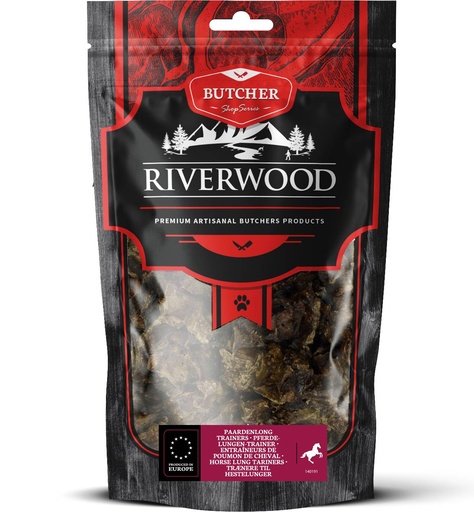 [JP140191] Riverwood Butcher Trainers Paardenlong 6 x 100 gr.