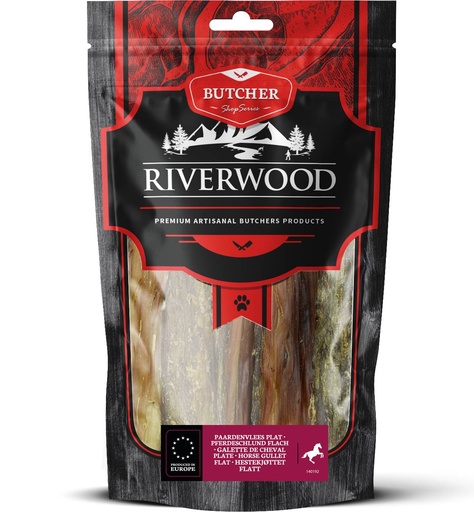 [JP140192] Riverwood Butcher Paardenvlees Plat 6 x 100 gr.