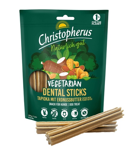 [JP160005] Christopherus Dental Stick Vegetarian 10 x 250 gr.