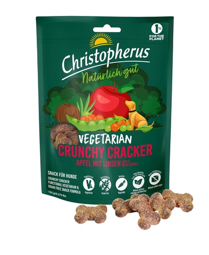 [JP160006] Christopherus Crunchy Cracker Vegetarian 12 x 125 gr.
