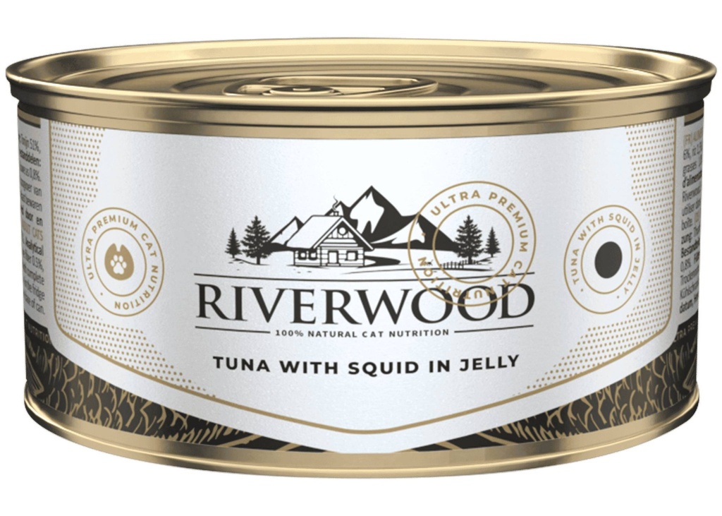 Riverwood Tuna With Squid In Jelly 24 x 85 gr.
