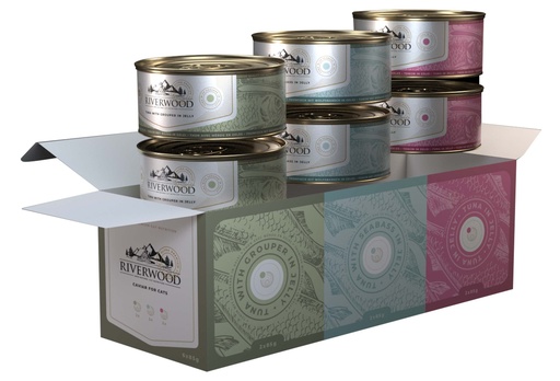 [JP248551] Riverwood Multipack Grouper, Seabass, Tuna (8 x 6 x 85 gr.)