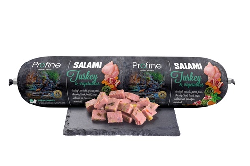 [JP418003] Profine Salami Turkey With Vegetables 12 x 800 gr.
