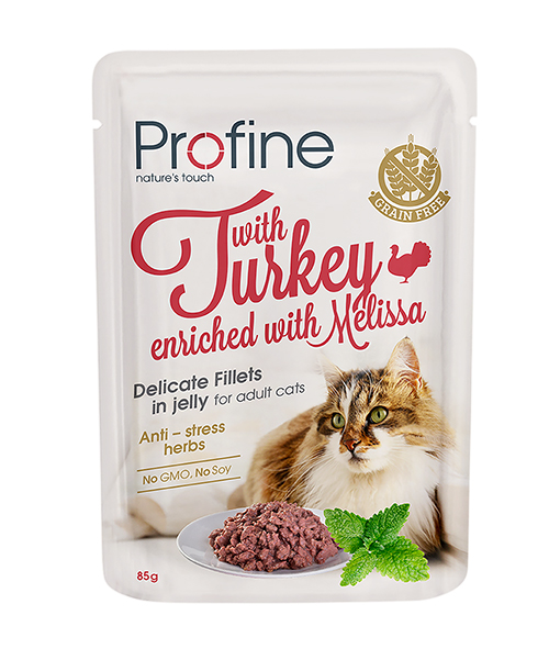 Profine Cat Pouch Turkey Fillets in Jelly