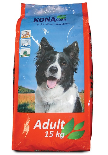 [KC1252] Konacorn Hond Adult 15 kg.