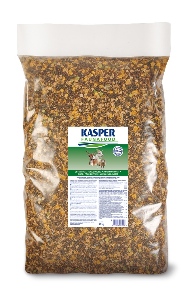 Geitenmuesli KasperFaunafood 15 kg.