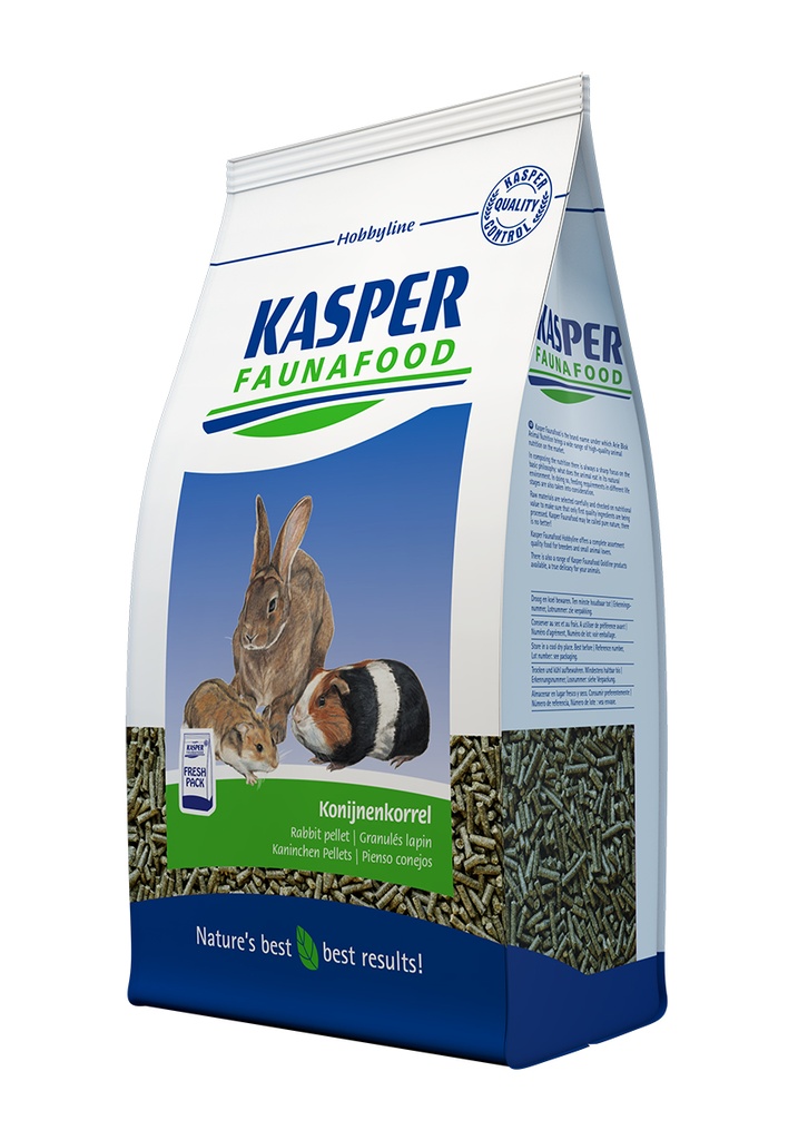 Hobbyline Konijnenkorrel 3 x 4 kg.