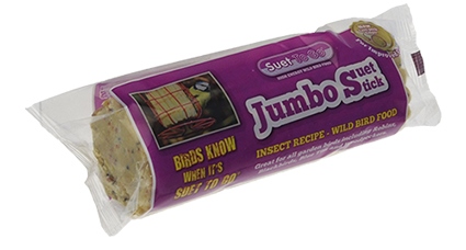 Suet To Go Jumbo Stick Insect & Seed 500 gr.