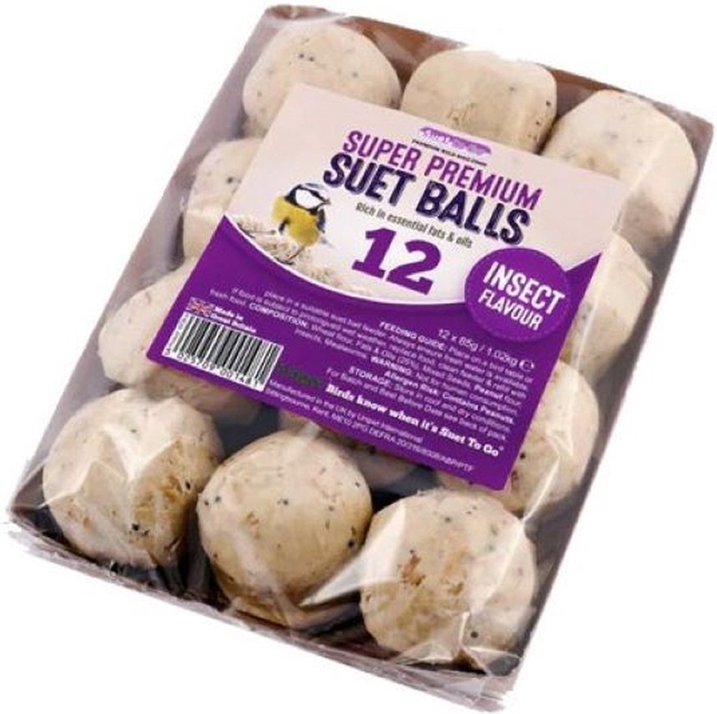 Suet To Go Suet Ball Insect (6 x 12 x 85 gr.)