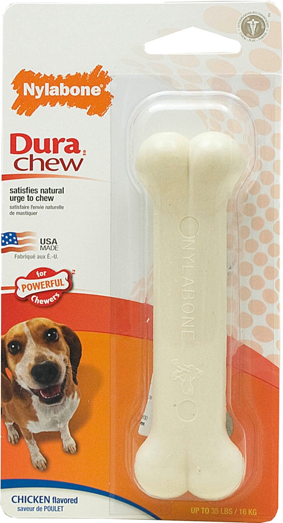 Nylabone Bone Wolf Chicken 1 st.