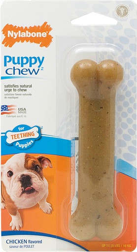 [KFM80322] Nylabone Puppy Bone Wolf 1 st.