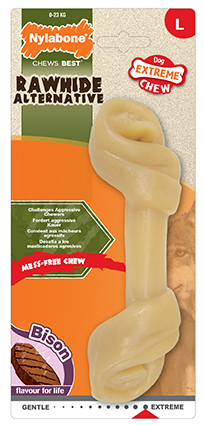 [KFM83809] Nylabone Extr. Chew Knot Chicken flavour (L) 1 st.