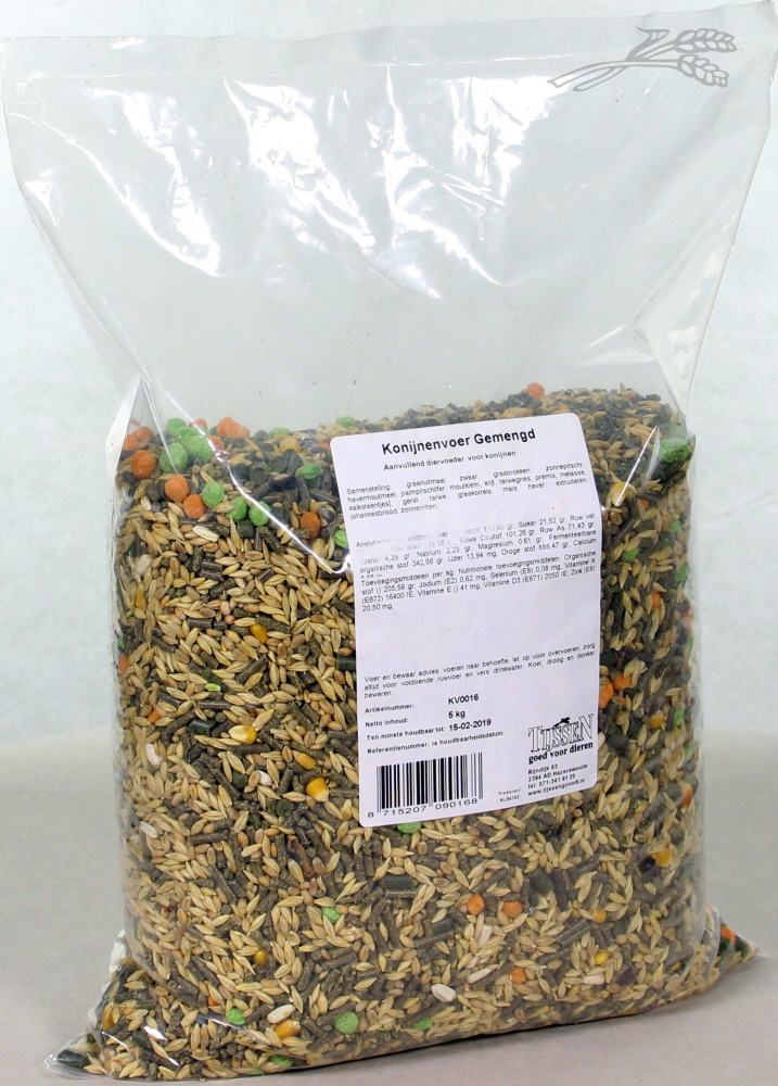 Konijnenvoer Gemengd