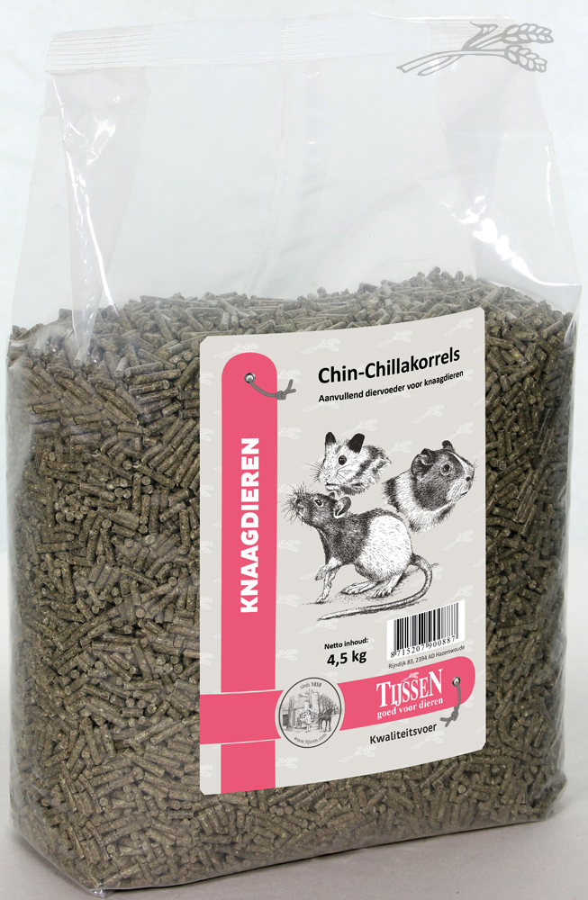 Tijssen Chin-Chillakorrels 4,5 kg.