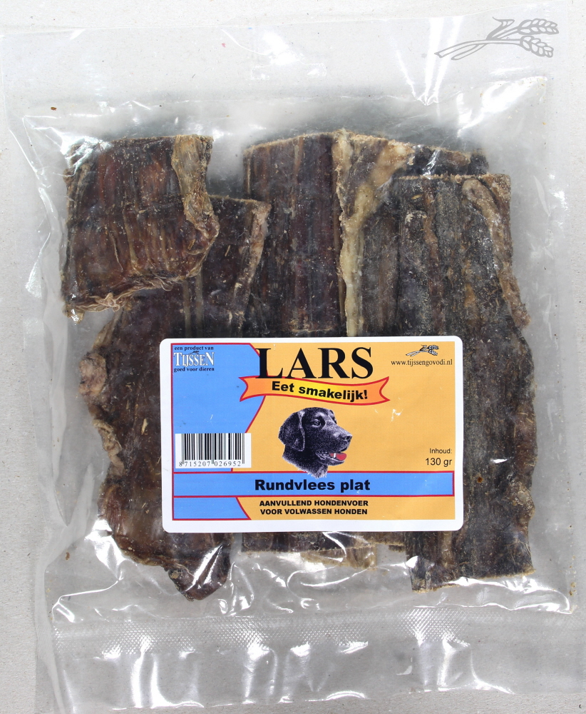 Lars Rundvlees plat 130 gr.