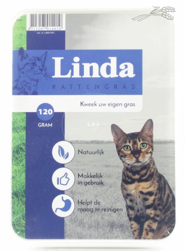 [LIN01401] Linda Kattengras 6 x 1 st.