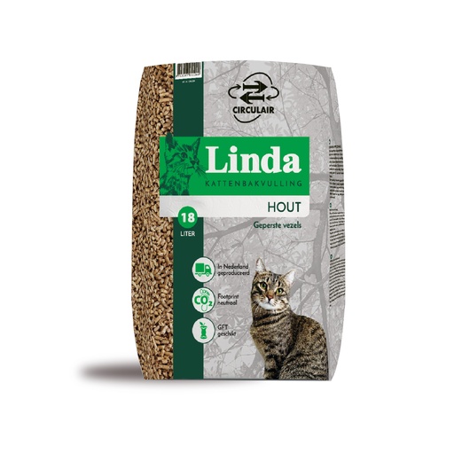 [LIN120] Linda Hout Circulair 18 ltr.
