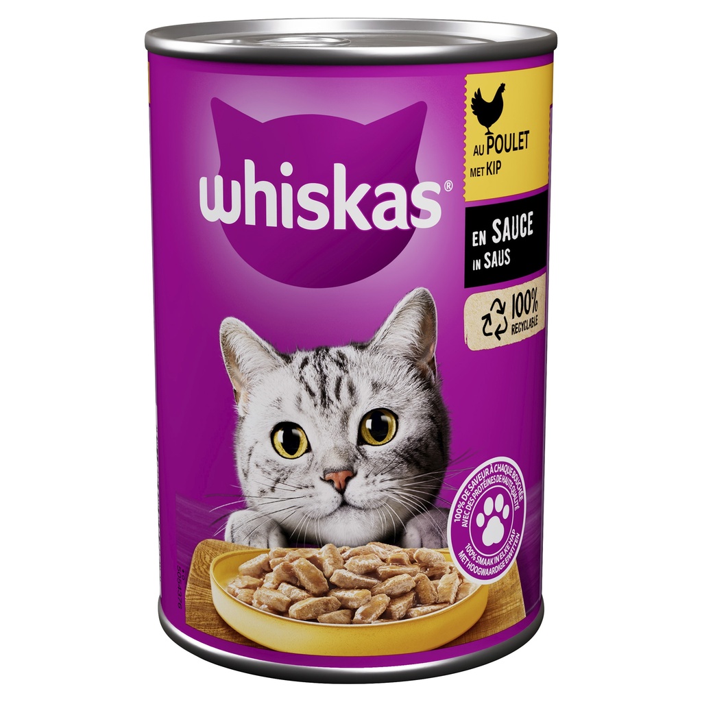 Whiskas-Kip in Saus
