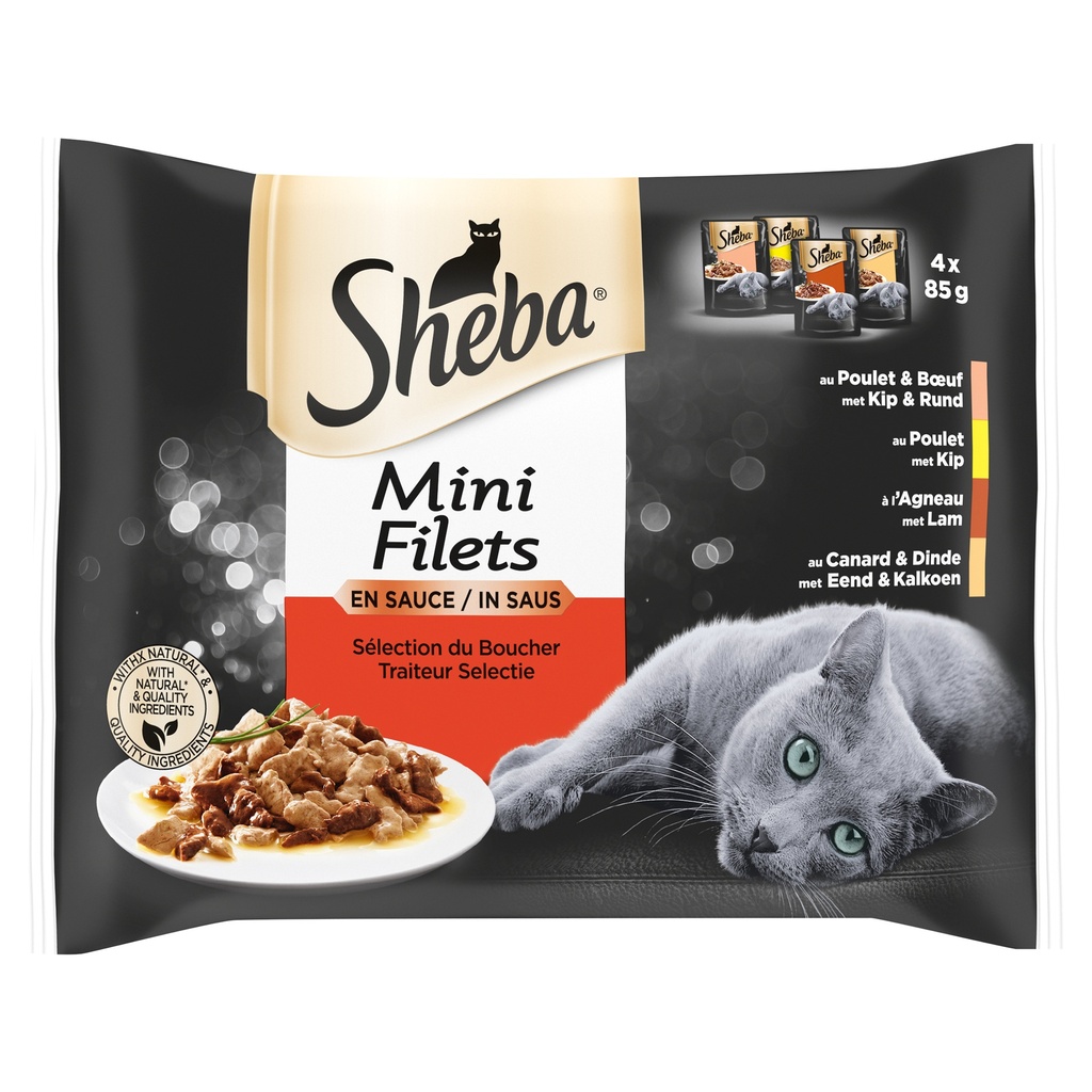 Sheba MP4 Traiteur Selectie