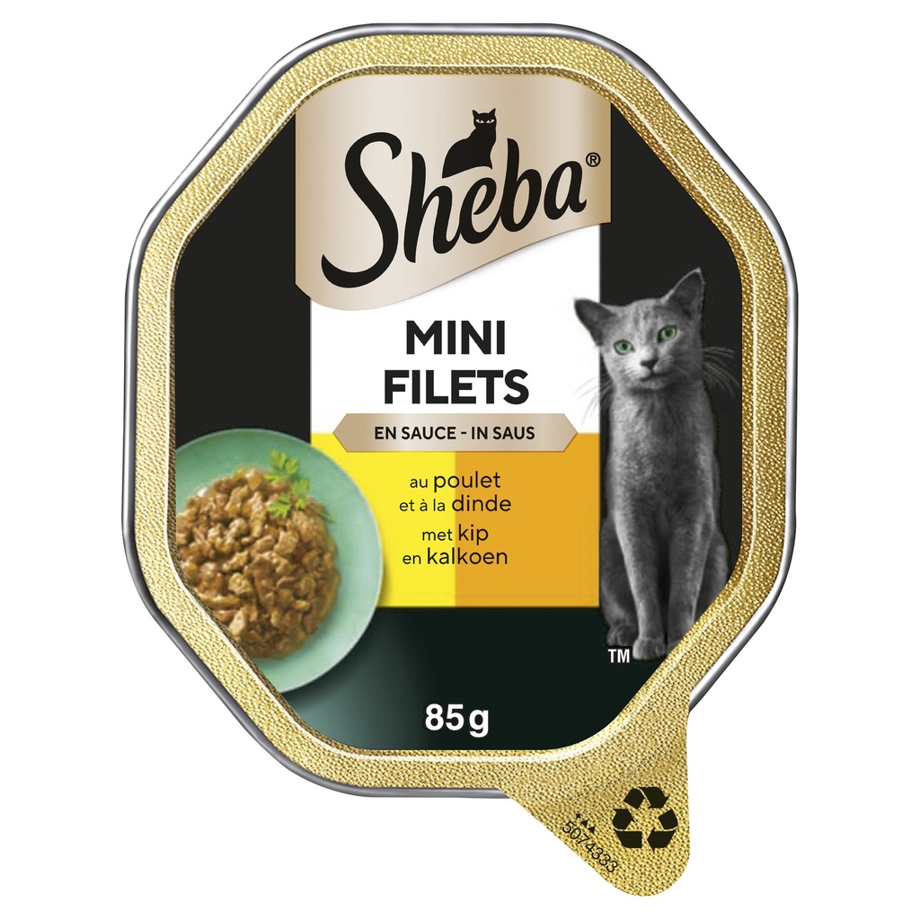 Sheba Selection Kip/Kalkoen Saus