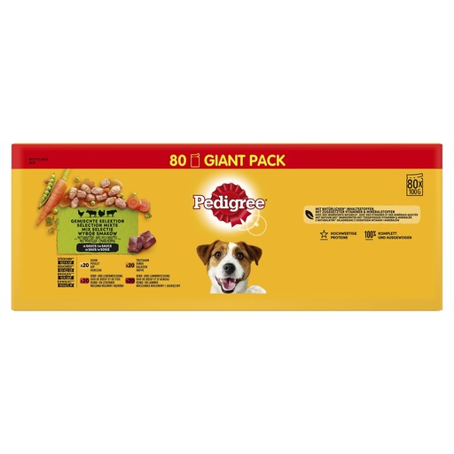 [MA381958] Ped.Pouch Adult MP Rund & Groenten  (80 x 100 gr.)