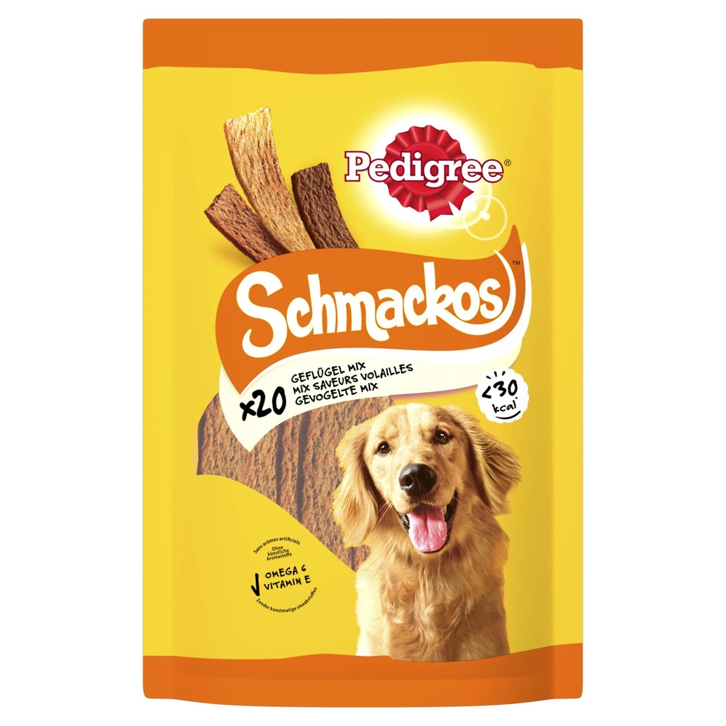 Ped.Schmackos Gevogelte 9 x 140 gr.