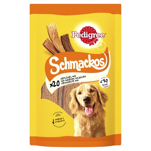 [MA408802] Ped.Schmackos Gevogelte 9 x 140 gr.