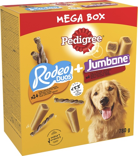 [MA409697] Pedigree Megabox Rodeo + Jumbone 780 gr.