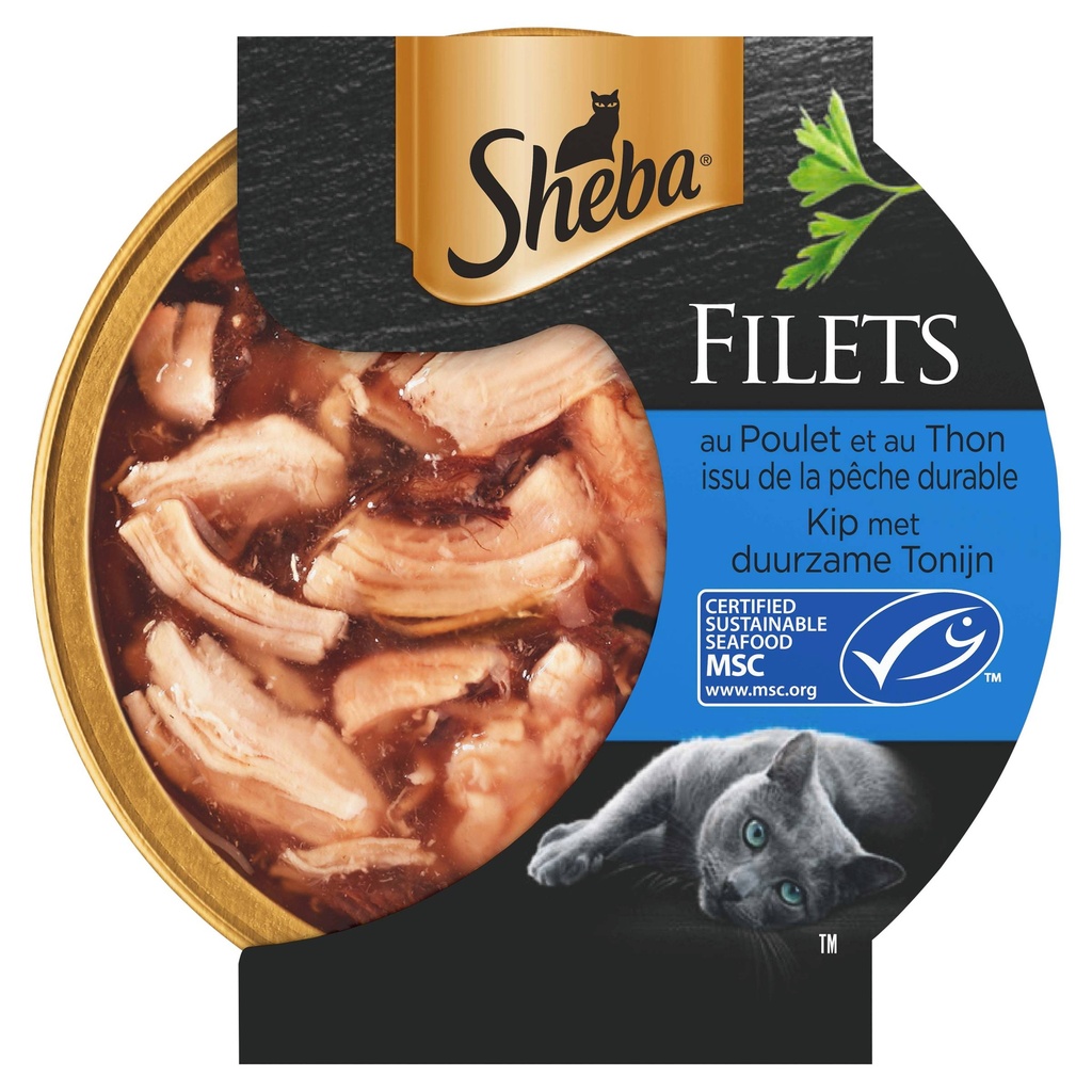 Sheba Filets Kip Tonijn In Saus