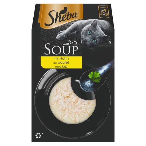 [MA419309] Sheba Soups Kip 4-pack (10 x 160 gr.)
