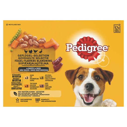[MA426342] Ped.Pouch Adult Chunks MP (4 x 12 x 100 gr.)