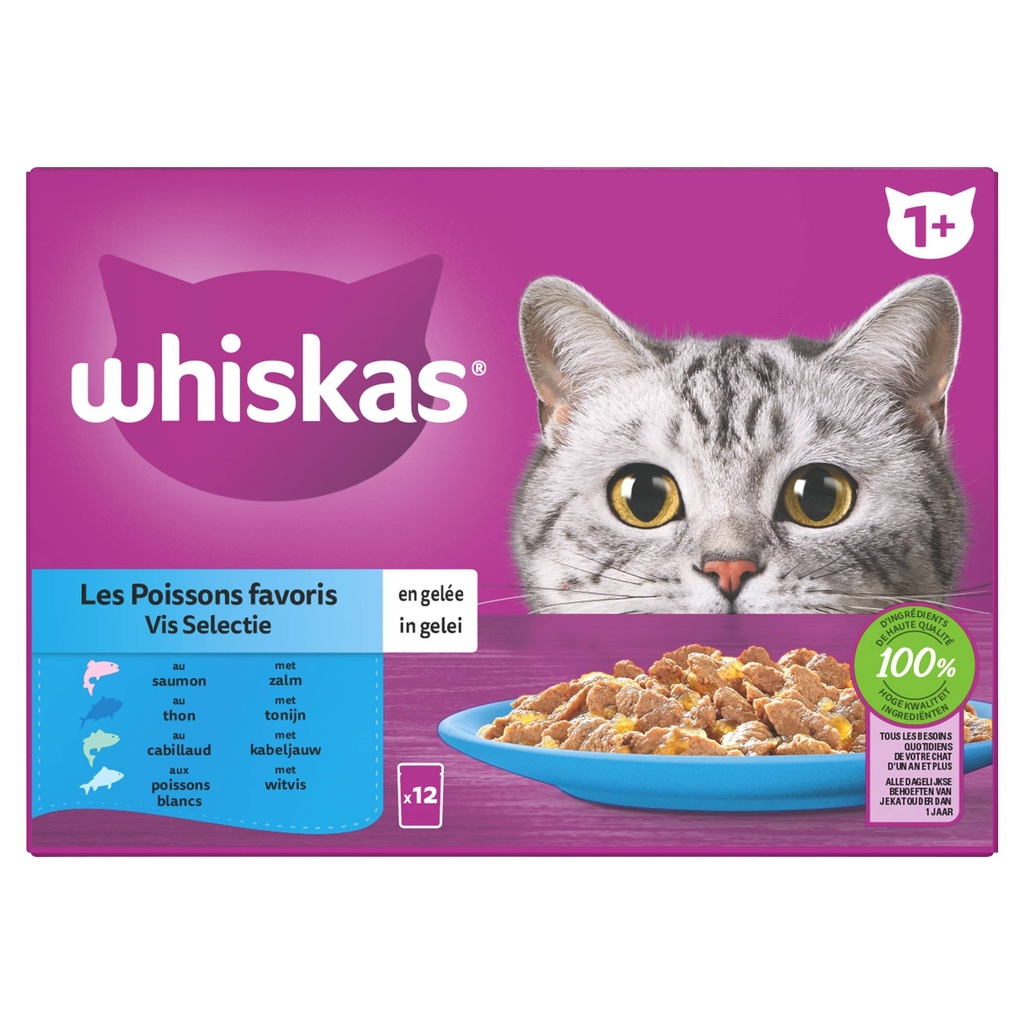 Whiskas MP Vis in Gelei