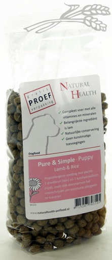 [NH310] Natural Health Dog Lamb & Rice Puppy Monster (8 x 150 gr.)