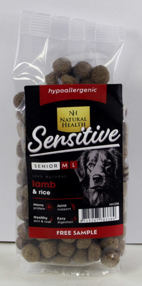 Natural Health Dog Lamb & Rice Senior Monster