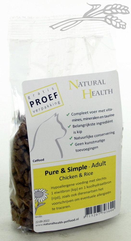 Natural Health Cat Chicken Adult Monster