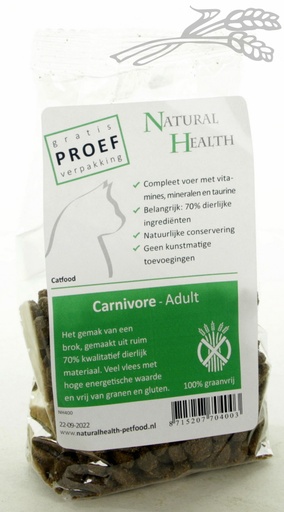 [NH400] Natural Health Cat Carnivore Monster (8 x 100 gr.)